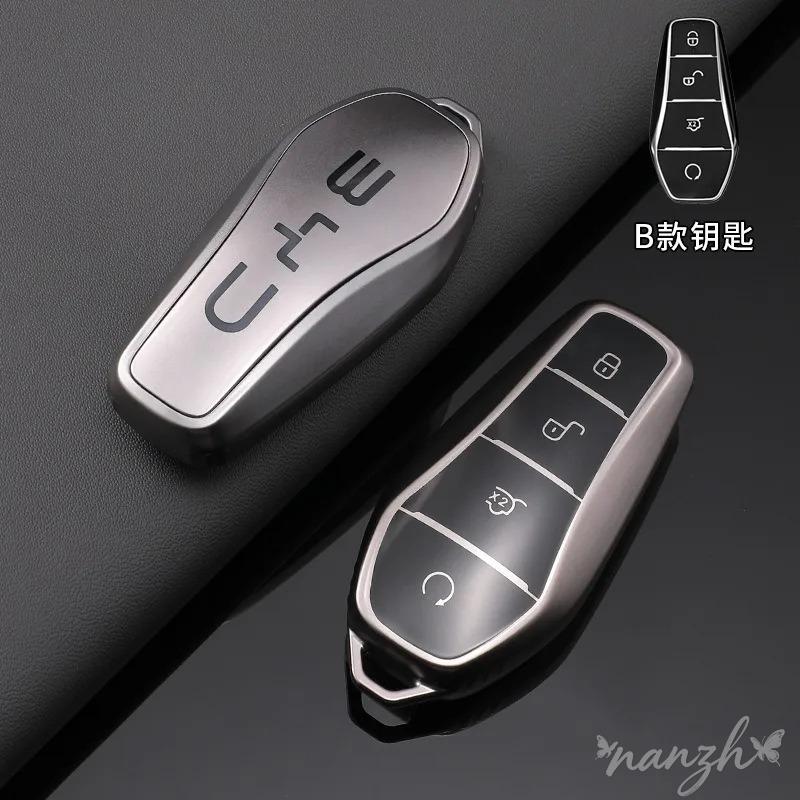 For BYD TPU Car Key Seagull/Dolphin/Qin/Han/Tang/Song/SEAL U DM-i/ATTO03 Car Remote Key Case Cover Shell Protector Accessory