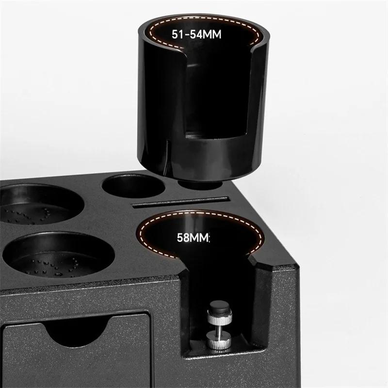 Подставка-органайзер для темпера эспрессо из АБС-пластика, держатель портафильтра для кофейных аксессуаров для кафе, для ручек 51-58 мм