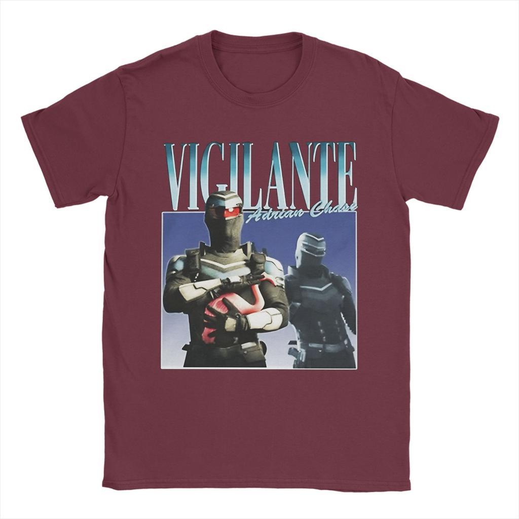 Vigilante Peacemaker TShirts Unisex Funny Cotton Tees Round Neck Short Sleeve T Shirts Gift Clothing