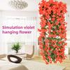 2Pcs Simulated Flowers Bouquet Bright Color Indoor Outdoor Artificial Plants Lifelike Design No Withering Artificial Flowers