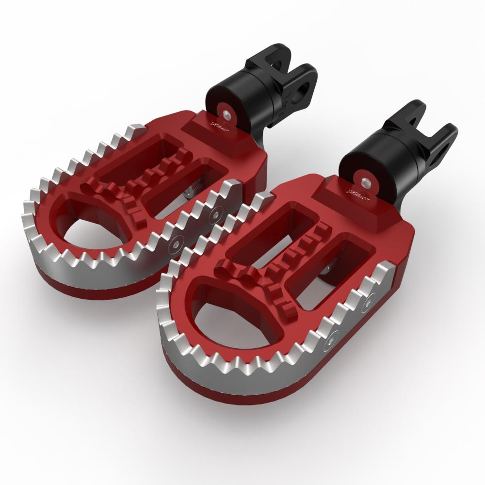 Foot Pegs Motorcycle Adjustable Footrest Footpegs Pedals For Yamaha YZ250F 2017 2018 2019 2020 YZ450F 2016 2017 2018 2019 2020