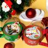 Elegant Transparent Round Cake Box For Holiday Desserts Perfect For Celebrations Christmas