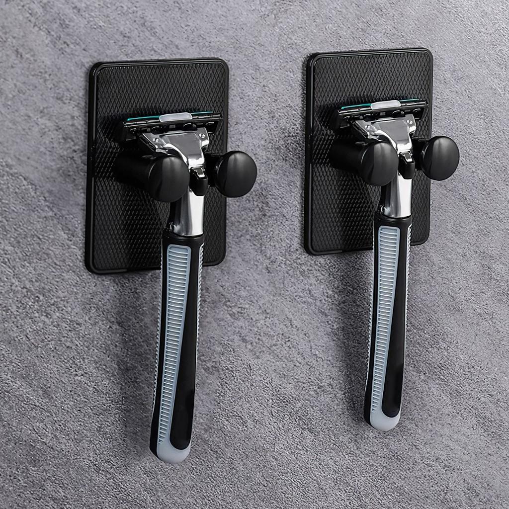 Водонепроницаемый держатель для бритвы, настенная стойка для бритвы, многофункциональная вешалка для бритвы, полка, органайзер для бритв, принадлежности для ванной комнаты
