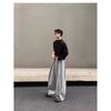 Mens Retro 3D Cut Sweatpants Loose Straight Cotton Blend Casual Sports Pants