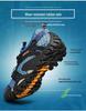 Мужские кроссовки из сетки Flyknit для активного отдыха, походов и ходьбы по воде, с толстой подошвой