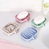 1pcs Bathroom Draining Soap Dish Drainage Soap Box Storage Box Kitchen Tub Sponge Storage Cup Rack Soap Holder Draining