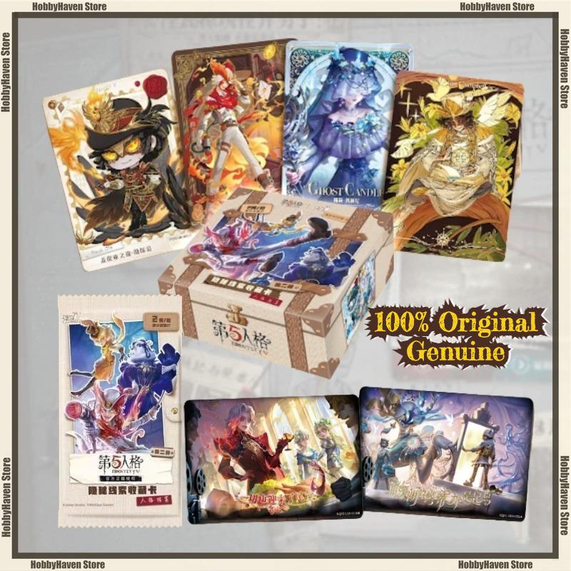 In Stock Card Game No. 5 Identity Fun Movie Pack Part 2 Official Peripheral Personality File Secret Clues Card Collection Gift