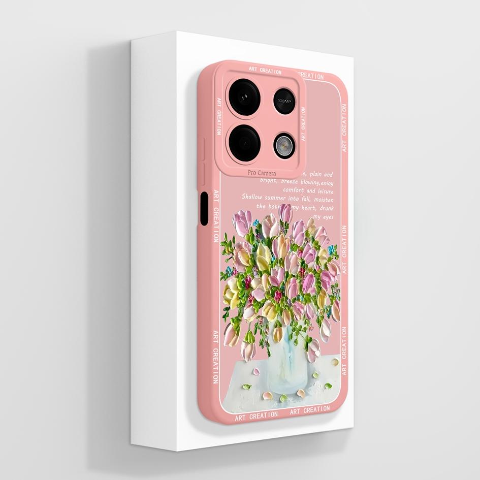 Чехол для Xiaomi Redmi Note 12 13 K70 K60 K30 K50 Pro A3 задняя крышка милая панда Мягкая силиконовая защита экрана чехол для телефона с защитой от падения Роскошный корпус Капа