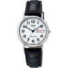 Unisex A203-304 ( Watch Q&Q Day-Date) Round Watch Black Analog