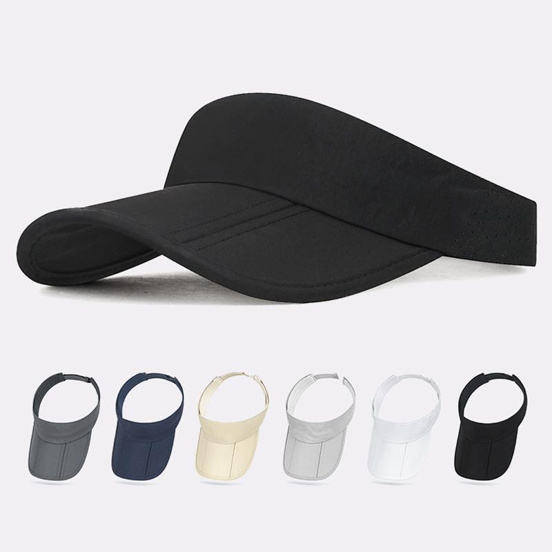 Летняя складная дышащая изогнутая кепка с козырьком, быстросохнущая, без верха