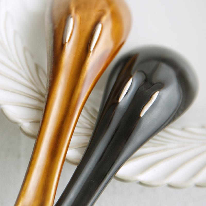 Японская печь для риса, ложка для супа, ложка для каши, домашние креативные ресторанные ложки