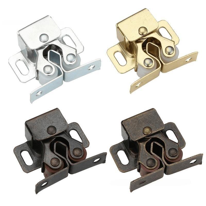 2-10 шт. Магнитные защелки для шкафа с нажимным механизмом, ограничитель двери, доводчик, стопор, демпфер, буфер для мебельной фурнитуры, аксессуары