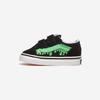 Old School Velcro - Glow Slime Black/Green, VN000CPZYJ7, 1010105014, Popular Korean Shoes