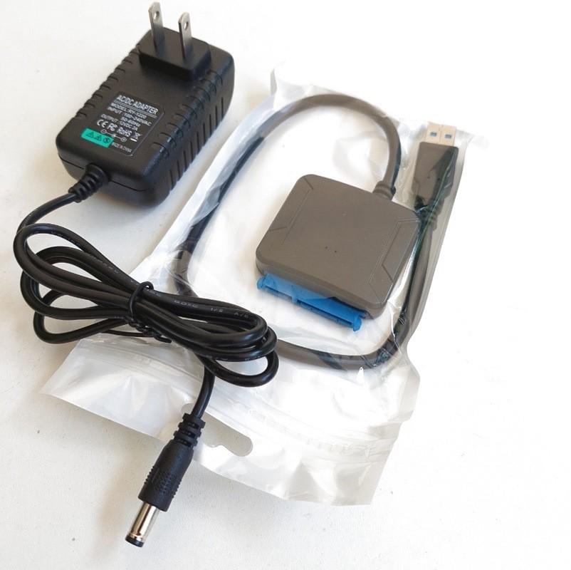 Универсальный USB 3.0 SATA-адаптер-кабель для 2,5/3,5-дюймовых SSD и HDD