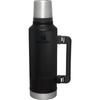 STANLEY Classic Vacuum Bottle Black Water Bottle Stainless Steel Bottle Recycled Stainless Steel Water Bottle Gift Dishwasher Safe Japanese 1.9L 2.0