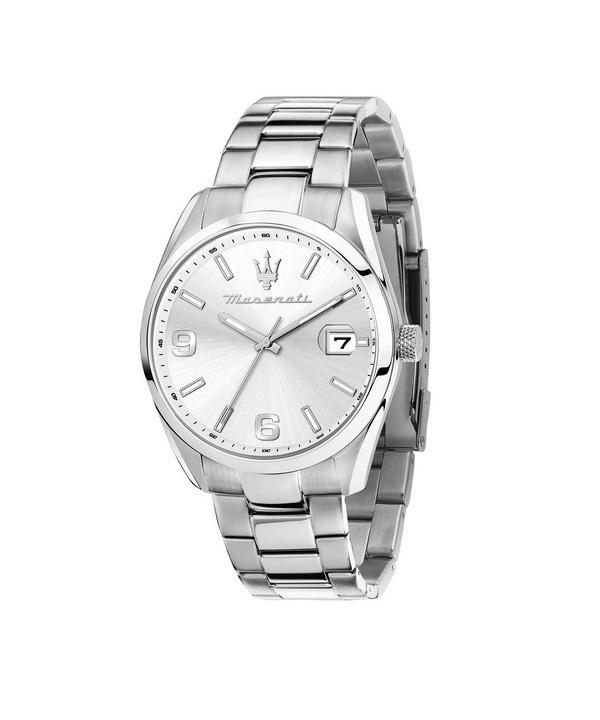 Maserati Attrazione Нержавеющая сталь Серебристый циферблат Кварцевые R8853151014 Мужские часы