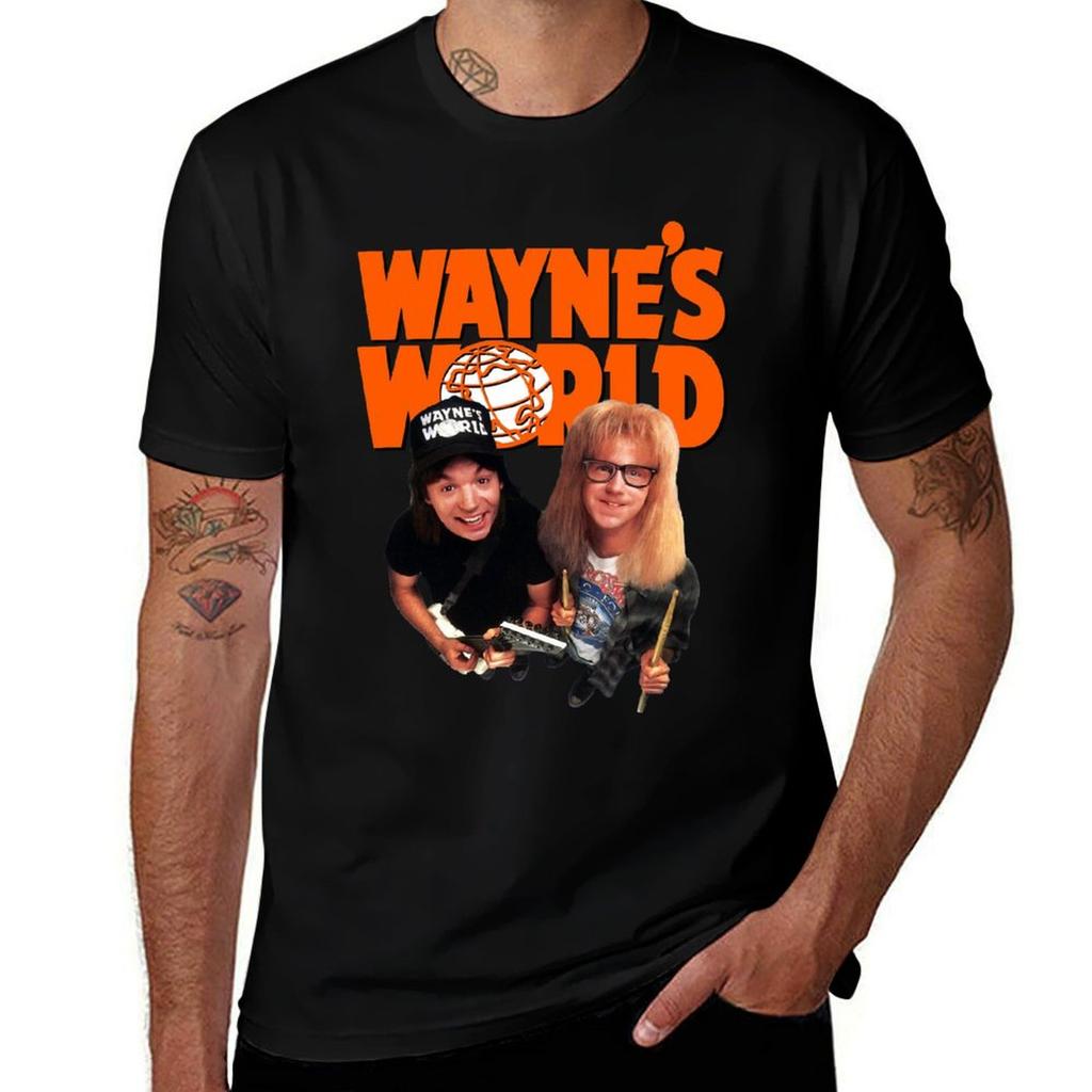 Waynes World Essential Tshirt Casual Holiday Short Sleeve Tee