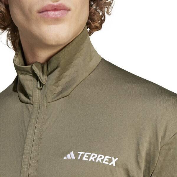 Adidas Multi Light Fleece Full Zip Jacket olive strata