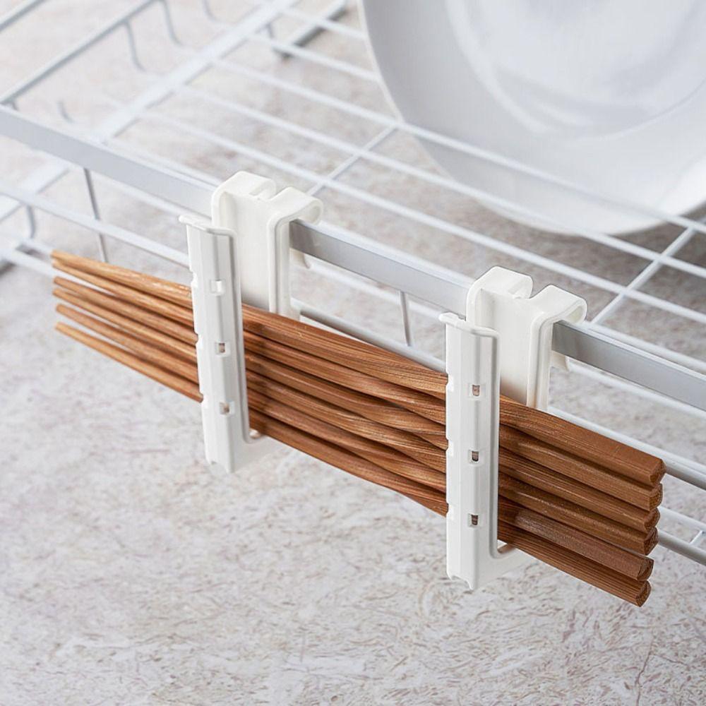 2Pcs Nail-free Upside-down Draining Cup Wall-mounted Cup Storage Hook New Storage Rack
