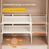 Adjustable Wardrobe Storage Shelves Stackable Design Home Storage Wardrobe Organization
