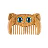green sandalwood kitten comb【6.8*4.2*1cm】