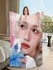 Warm Plush Throw Blanket for Living Room Bedroom Travel  Perfect KPOP Gift for Fans of FFelix Singer