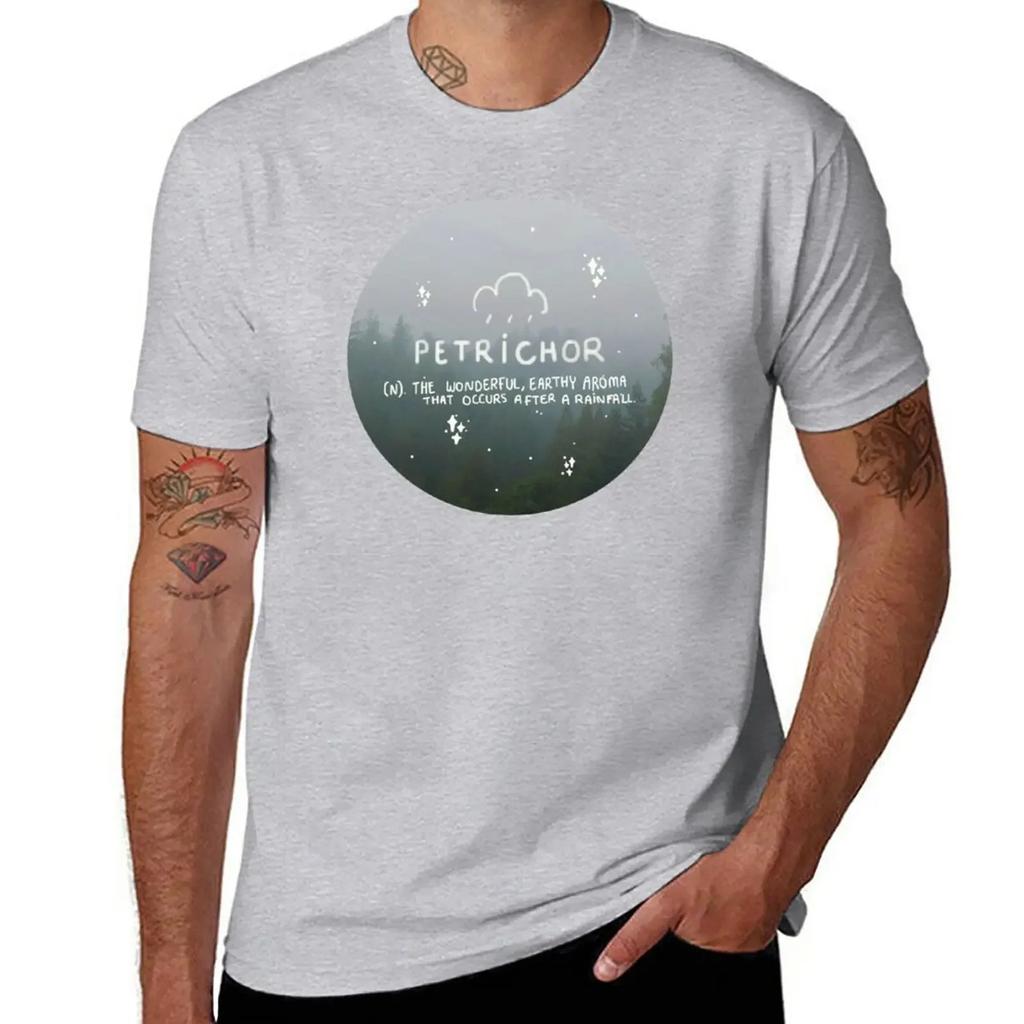 Футболка Petrichor кастомная хиппи одежда футболки мужские