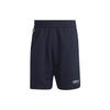 Originals Trefoil FW22 Solid Logo Print Elastic Waist Shorts Men Shorts Navy HK4998