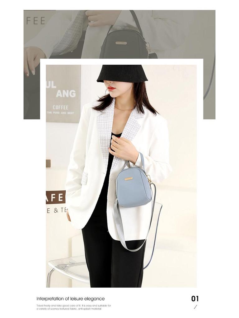2023 Trendy Canvas Shoulder Messenger Bag for Women, Summer Fashion, Simple & Versatile Oxford Cloth Small Bag