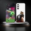 Чехол для телефона Football E-Erling H-Haaland для Samsung Galaxy A73, A72, A71, A70, A52, A51 Другие Мягкий Черный Чехол