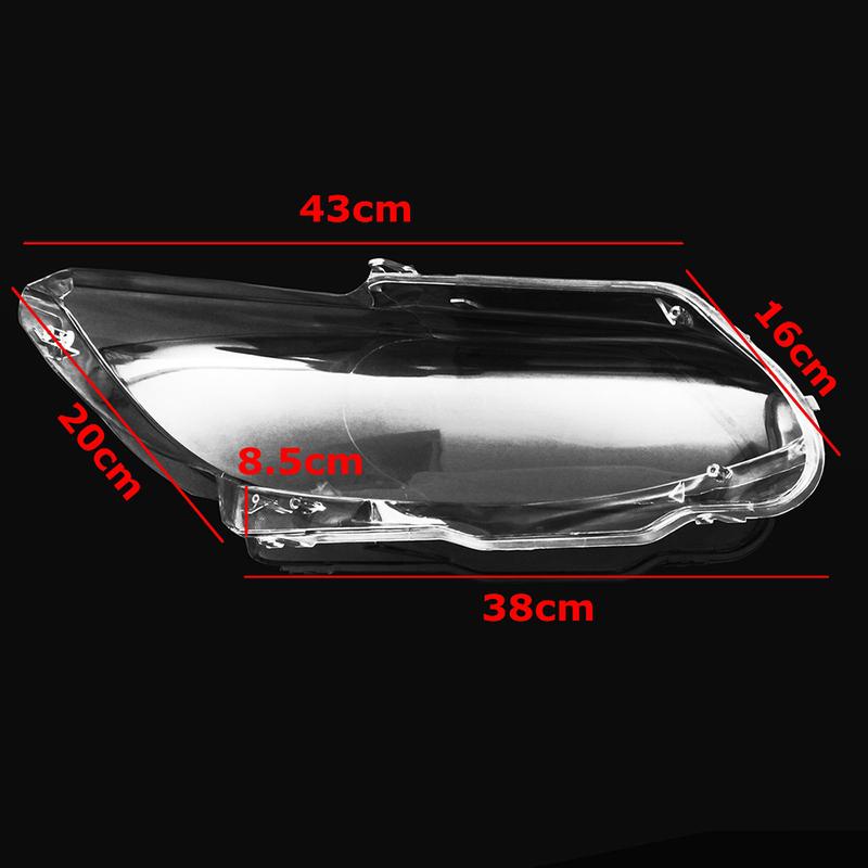 Стеклянная крышка фары автомобиля, крышка корпуса для BMW E92 E93 Coupe M3 328i 335i Cabrio 2006 2007 2008 2009 2010, крышка абажура фары