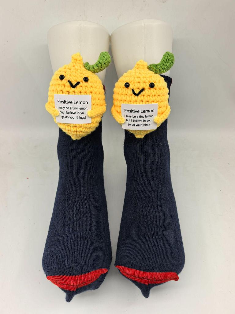 Уютные рождественские вязаные носки с животными - Теплые и милые для осени и зимы