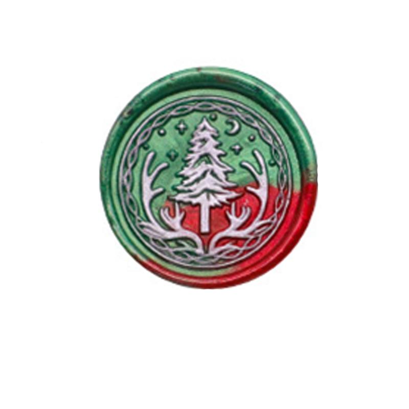 Рождественская восковая печать штамп старинная запечатывающая головка штампа для рождественской упаковки подарков открытки DIY скрапбукинг конверты приглашения