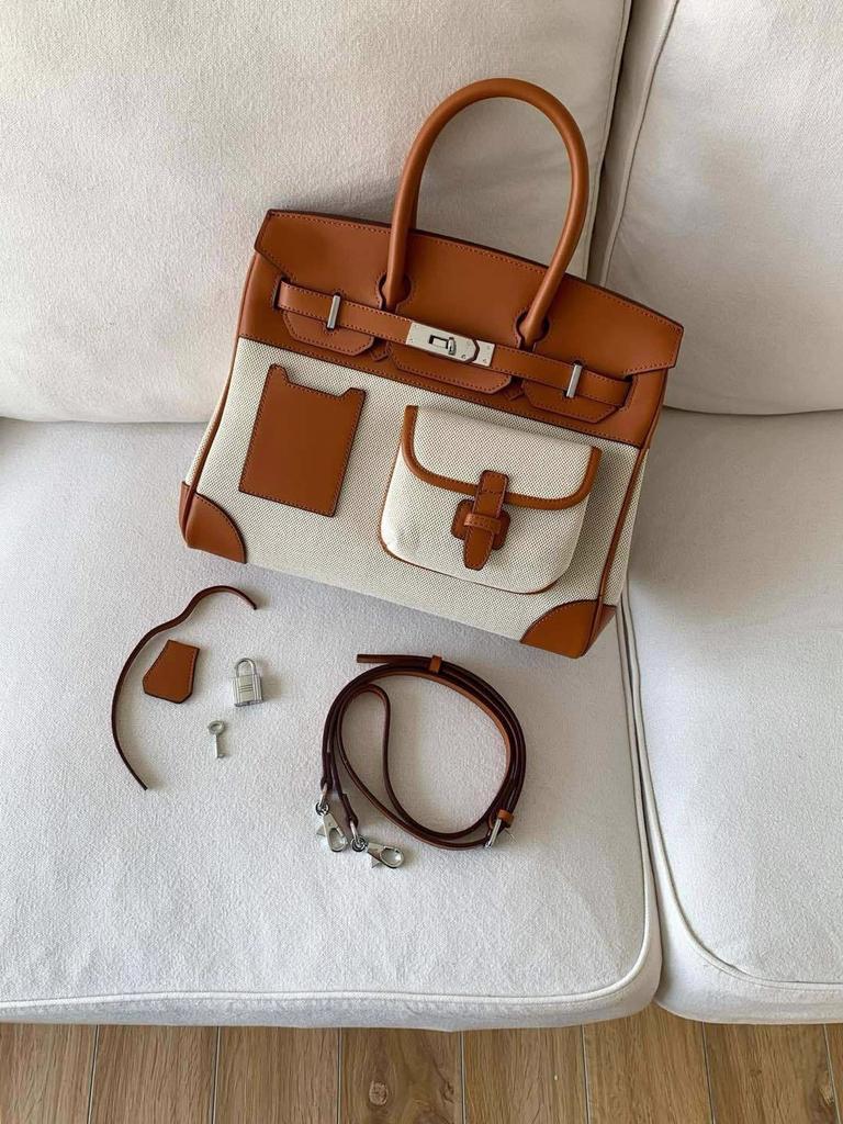 Классический бренд Текстура Воловья кожа Версия Сумка-тоут Большая вместимость Воловья кожа Деликатная сумочка Сумка на плечо