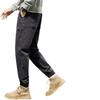 Мужские модные брендовые джоггеры 2025 Осень/Зима с плюшевой подкладкой - Свободные, Универсальные, Спортивные брюки в стиле кэжуал