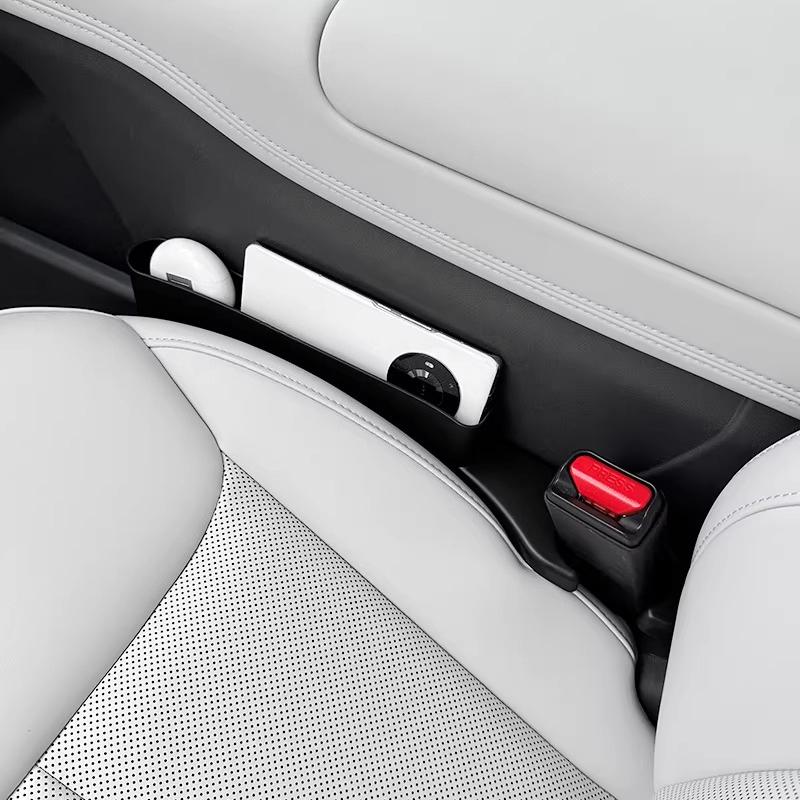 For XPeng G6 2025 Seat Gap Storage Box Car Interior Organizer Tray Anti-Drop Gap Filler