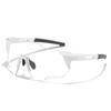 White Frame Photochromic Cycling Glasses - Day & Night UV Protection for Men & Women