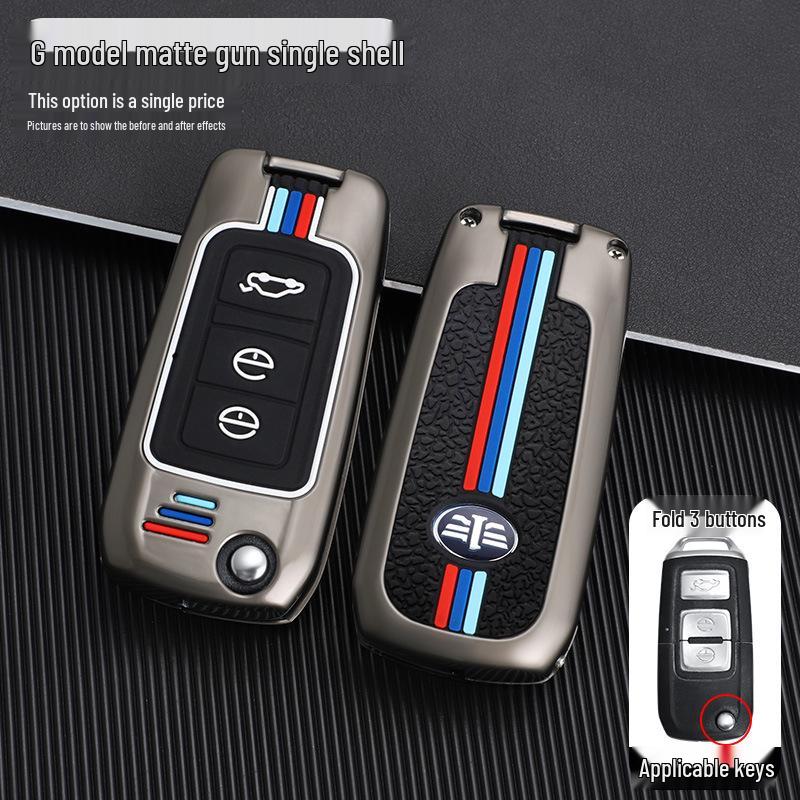 FAW Senya R7/R9 B90 Key Case & Besturn B50 Protective Metal Shell for Men and Women