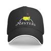 Бейсбольные кепки The Masters Golf Tournament Товары для мужчин и женщин Кепка для гольфа Классические регулируемые головные уборы