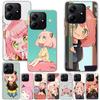 Мягкий чехол с принтом Ани из S-Spy Family для Xiaomi Redmi Note 14 13 12S 11S Чехол для телефона 10 Pro Plus 11E 11T 12 11 10S 9 4G 5G