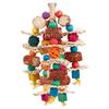 Parrot Chewing Toy Multi Color Interactive Playing Bird Cage Accessories for Household