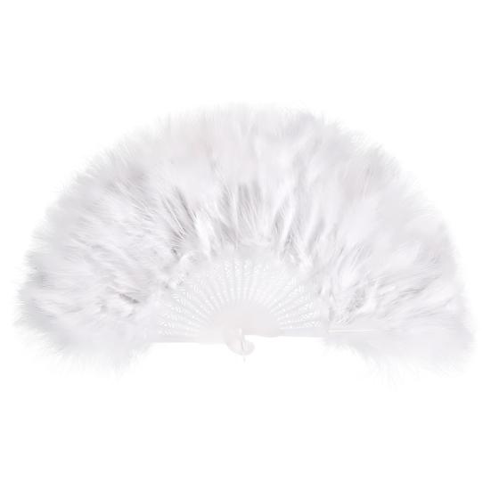 Винтажный складной веер из перьев, ручной веер для свадебной вечеринки, переносной летний веер, украшение для танцевального представления, аксессуары для вечеринок