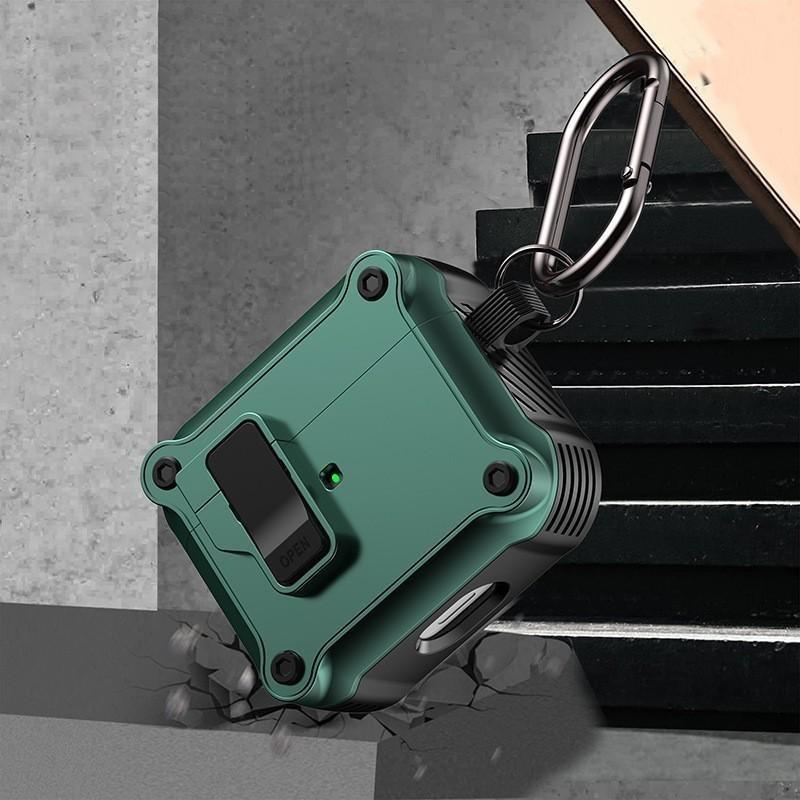 Подходит для защитного чехла для наушников airpodsPro3 Bluetooth, чехла для наушников с защитой от падения, пуленепробиваемого чехла, чехла для наушников Apple airpods3