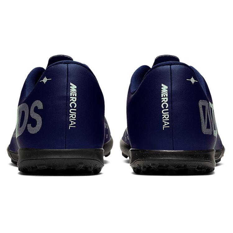 Nike Футбольные бутсы для детей Nike Mercurial Vapor 13 Club Mds TF, нескользящие, износостойкие, низкие, Черно-синие, Детские CJ1179-401