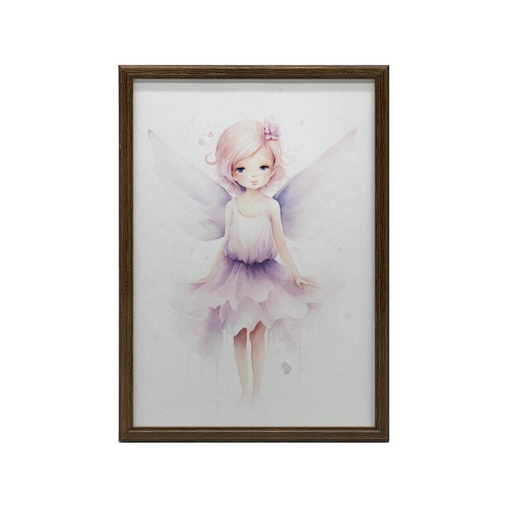 Magiczna Elfowa Wróżka Magiczna Elfowa Wróżka, 30X40 Cm, Rama Aluminiowa Złota, Papier Matowy 230 Gsm