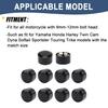 Motorcycle Bolt Covers Bolt Head Toppers Engine Caps Kit fit for Harley Touring Road King Street Glide Road Glide Electra Glide Sportster 883 Dyna