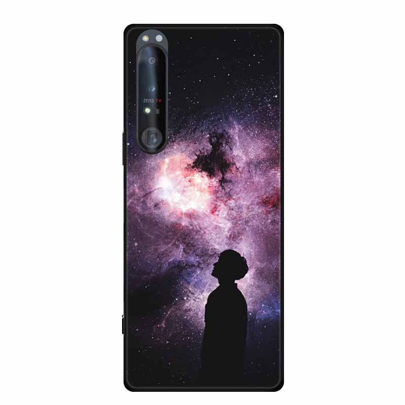 Крутой силиконовый чехол для Sony Xperia 1 V Чехол с принтом Модный мягкий задний чехол для Sony Xperia 1V Чехол Защитные мультяшные оболочки