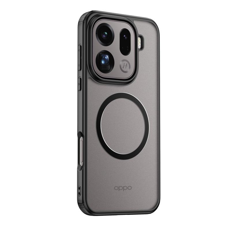 Для Магнитный Акриловый Чехол для OPPO Find X9 Pro X 9 Беспроводная Зарядка Полупрозрачная Матовая Крышка для OPPO Find X9pro