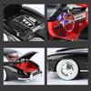 EFVAK1 NEW 1:18 Benzs 300SL Alloy Car Model Sound and Light Pull Back Children's Toy Collectibles Birthday Gift