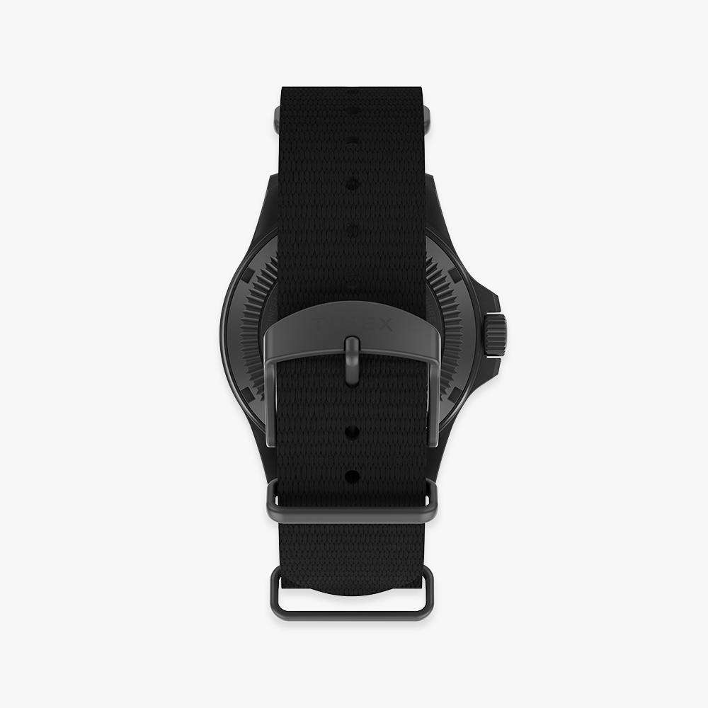 TIMEX Expedition Солнечная энергия Корпус Gunmetal Черные часы 41 мм TW2Y31800